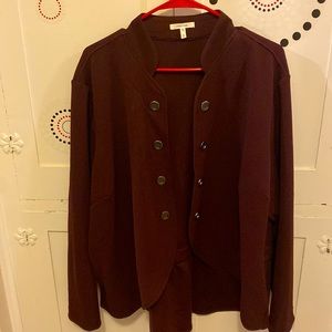 Maurices Size 3 Maroon Blazer